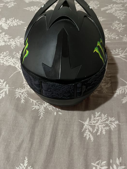 Мотокрос каска+маска+панталон и подарък боне