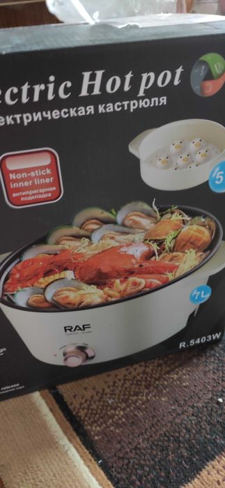 Фритюрник Muhler и електрически съд за готвене на пара