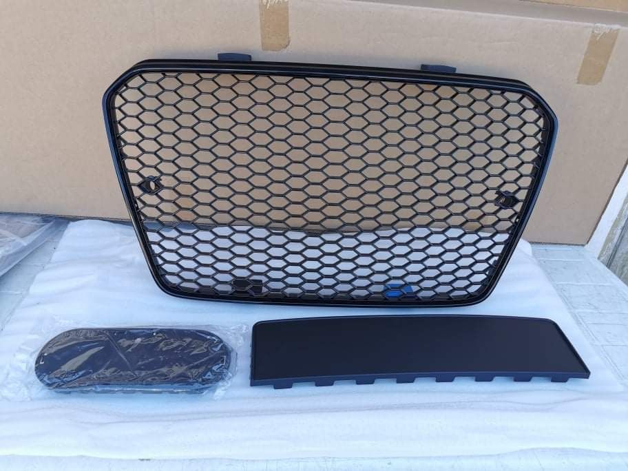 Grile Audi A5 B8 8T 11-17 RS5 Design Negru Lucios