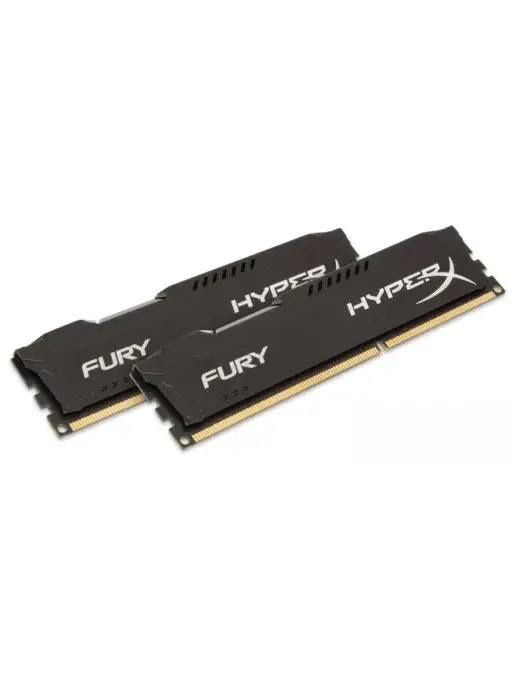 Kingston hyperx fury 16gb  2 по 8 ГБ (KHX2666C16/8G)