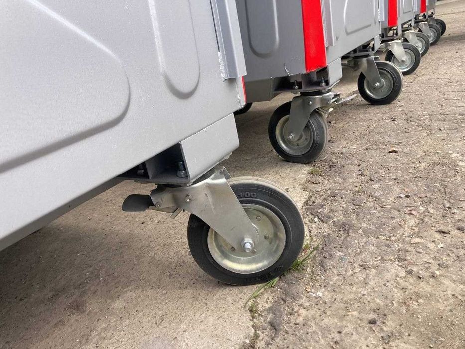 Контейнер для мусора металичиский 1100л