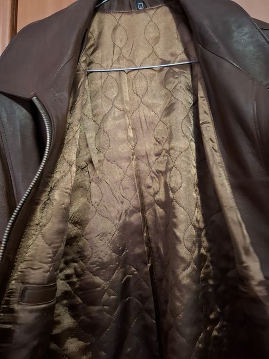 Geaca noua din piele bărbătească L