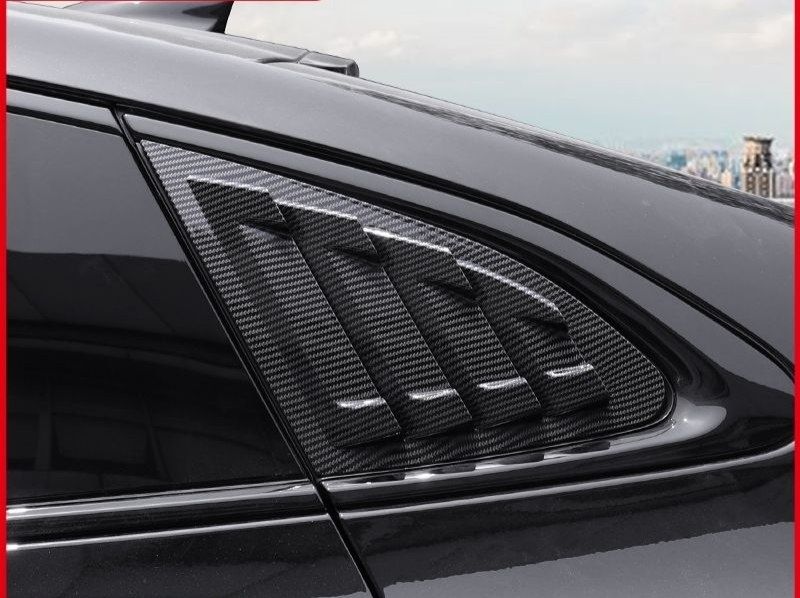 Malibu 2 orqa yon oyna lyuveri ( carbon )