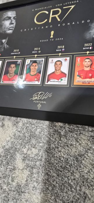 Poster tablou Cristiano Ronaldo cupa mondiala