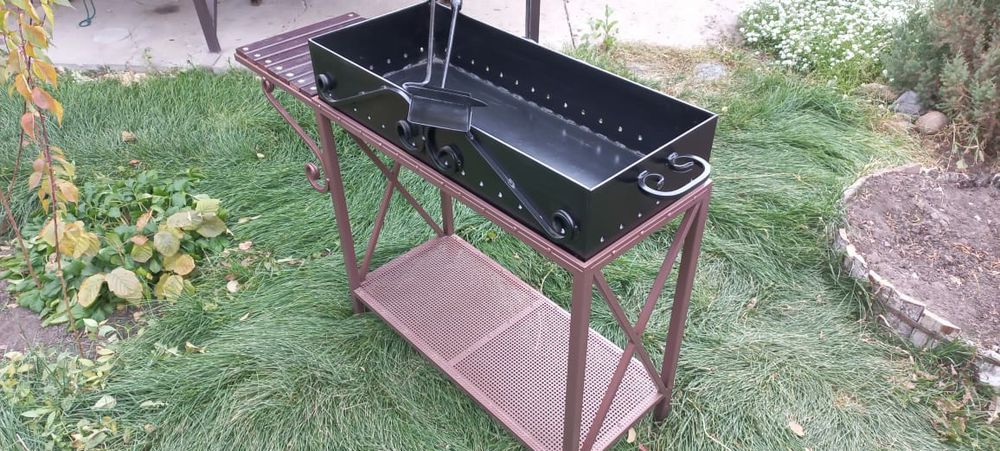 Мангал в стиле лофт