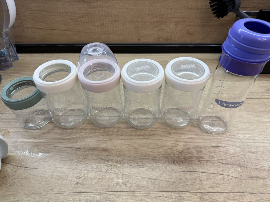 Бебешки шишета и нагревател Nuk