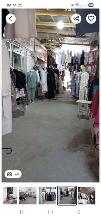 Airdaryo shaharda vagzal bozorida dokon