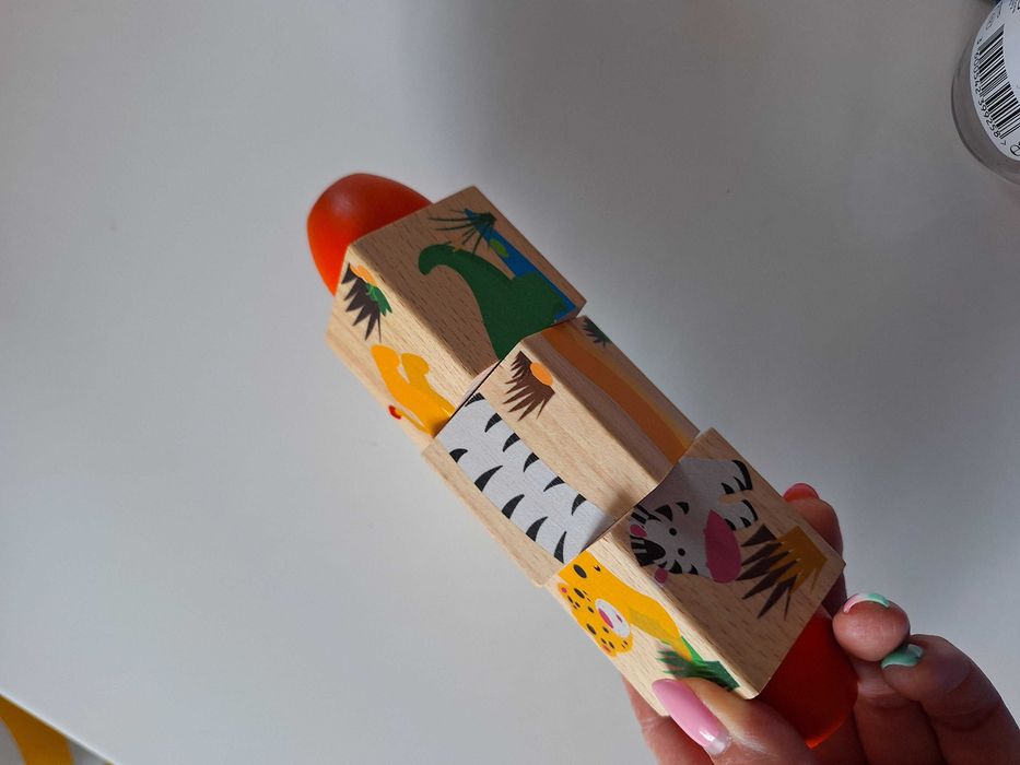 Дървени играчки -мултиактивен куб, въртящи кубчета, писта little dutch