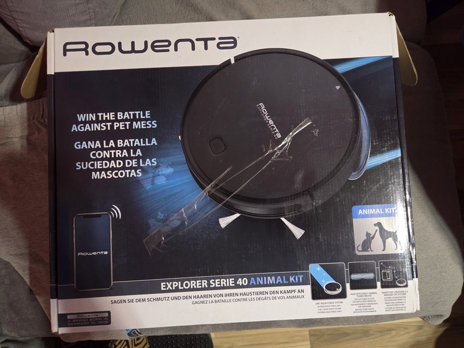 Прахосмукачка робот Rowenta Explorer serie 40 animal kit