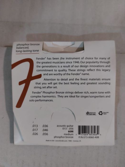 Струны Fender 60M