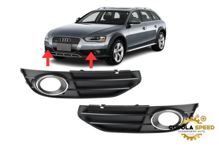 Grila proiector stanga 8K0807681J OE-Produs Nou Audi A4 allroad B8 [f