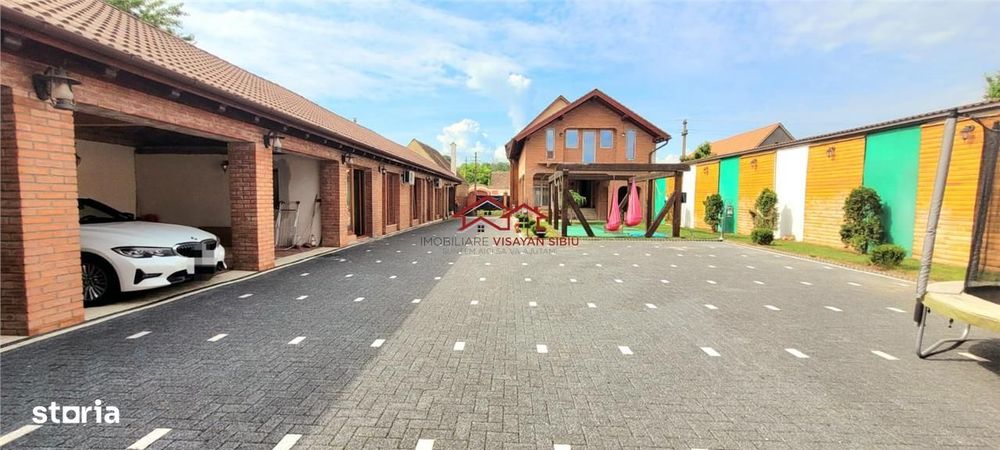 imobil de lux,potential pt orice afacere Miercurea Sibiului