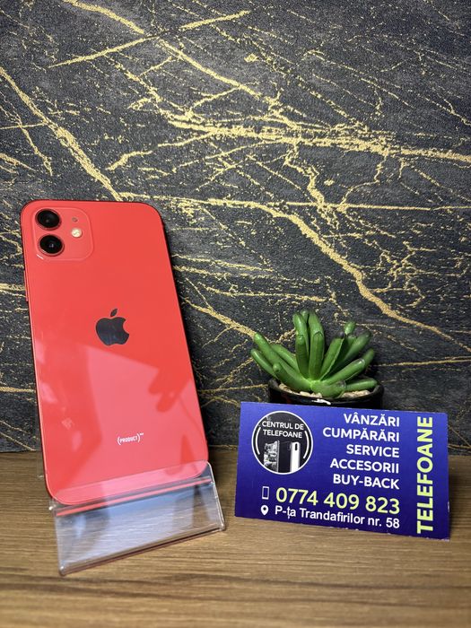 Iphone 12/64Gb/Garantie 2Ani Centrul de Telefoane/Rate