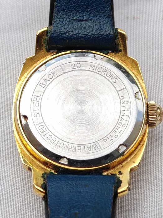 Разкошен Винтидж Швейцарски Дамски Механичен Позлатен Часовник BIFORA