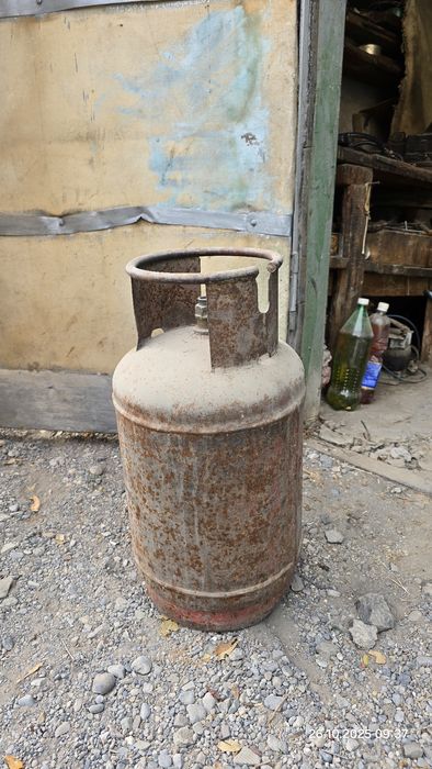 Газовый балон маленький