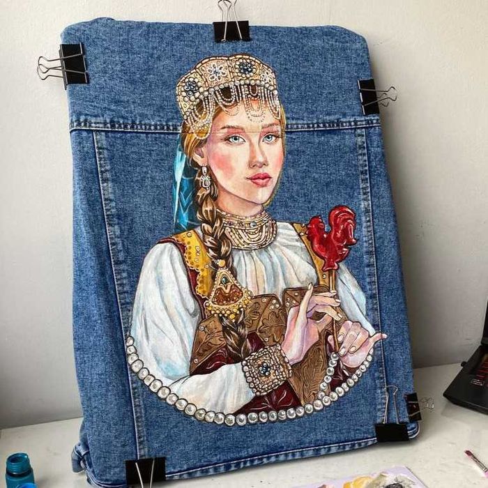 Роспись одежды на заказ