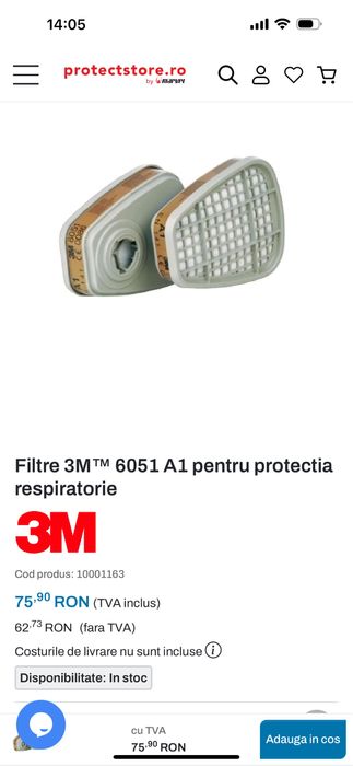 Filtre 3 m 6051  A1