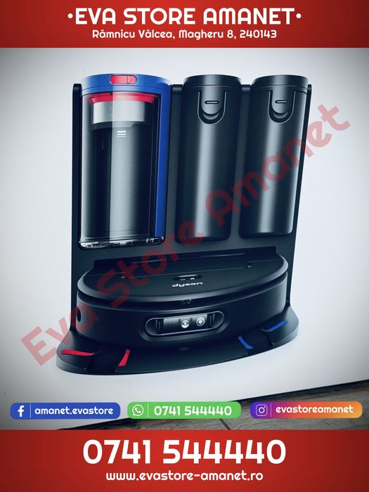 Aspirator Robot Premium Dyson Spot+Scrub Ai 18.000 Pa HD + AI LiDar MyDyson App Bluetooth WiFi