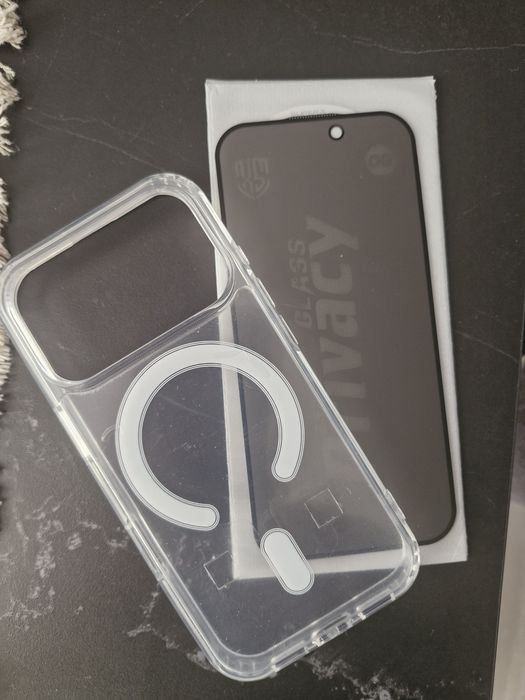 Husă plus folie iphone 17 Pro