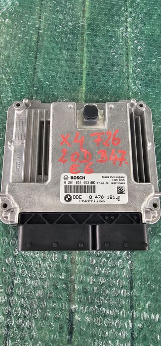 Calculator/ecu motor bmw x4 2.0d b47 euro6