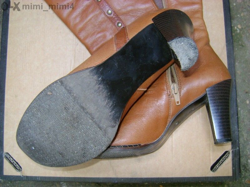 ботуши-естествена кожа