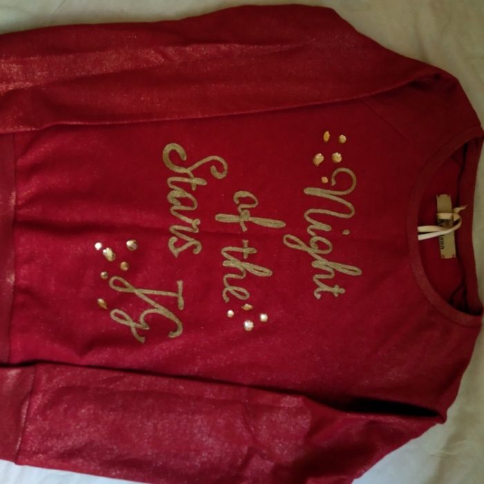 Блуза с дълъг ръкав