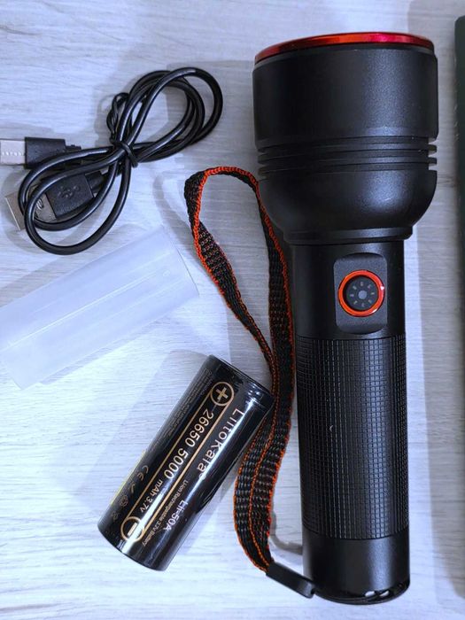 Lanterna Liitokala LF-903 1800lm/ LF-2208 1500lm >500m 26650 5000mAh