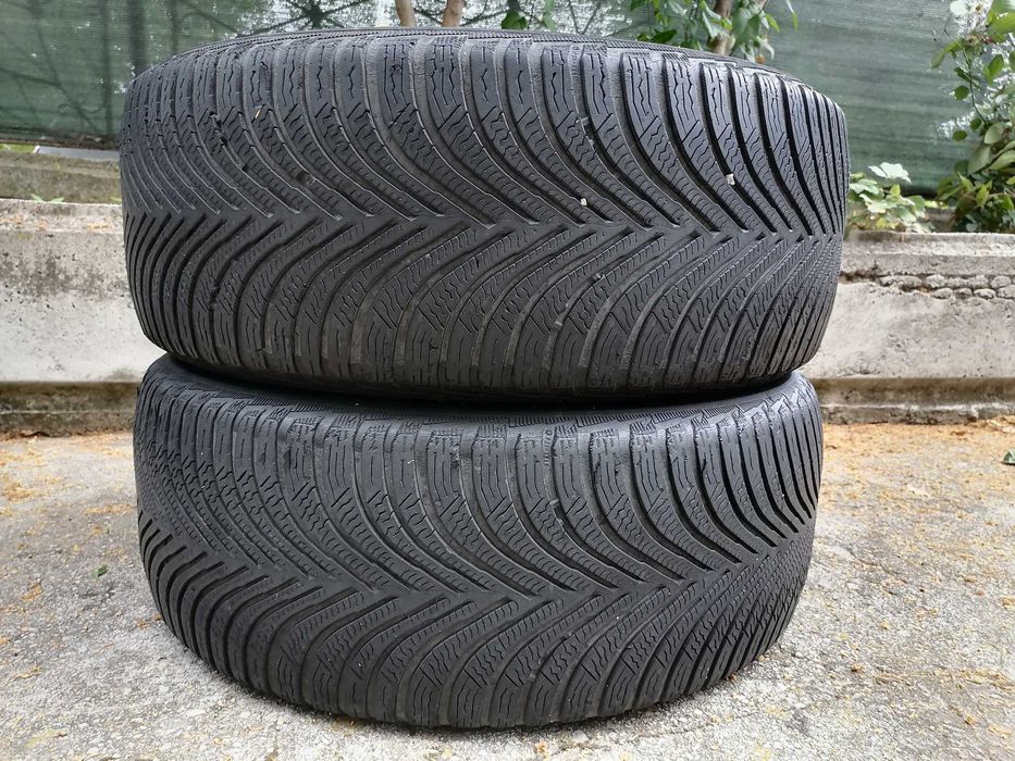 215/55/17 2бр.Michelin Зимни гуми