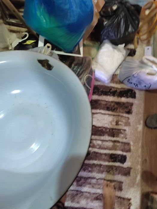 Советские алюминиевые и эмалированные тазы