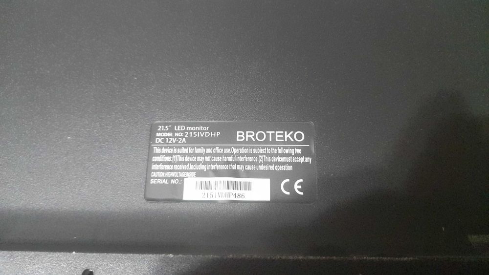 монитор 21,5 дюйма бротеко