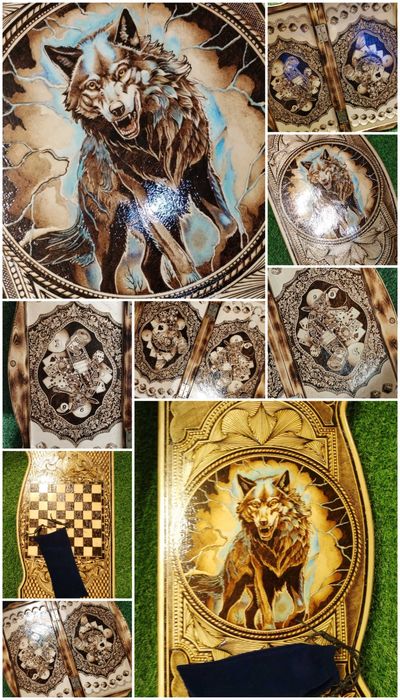 Нарды ручной работы