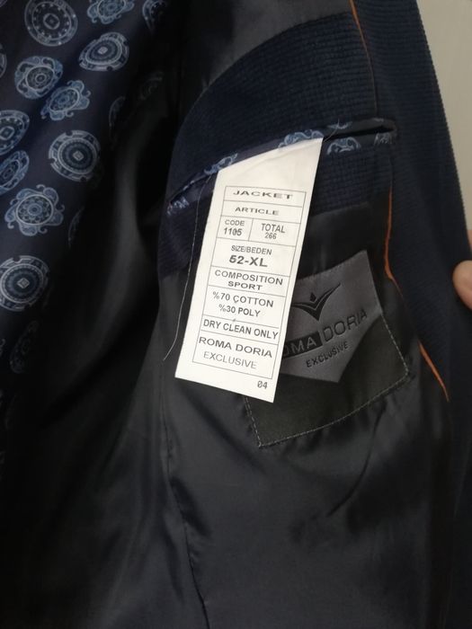 Sacou bărbătesc XL