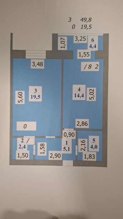 Новостройка Женис 3х