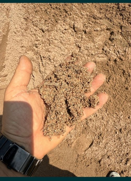 Отсев, песок, шебень Сникерс