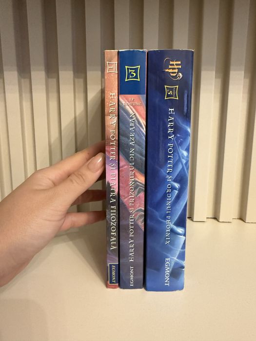 Set 3 carti Harry Potter Egmont