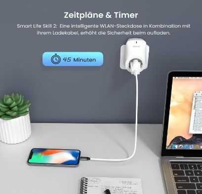 Смарт контакт Tenda Beli Smart Wi-Fi, с програмиране