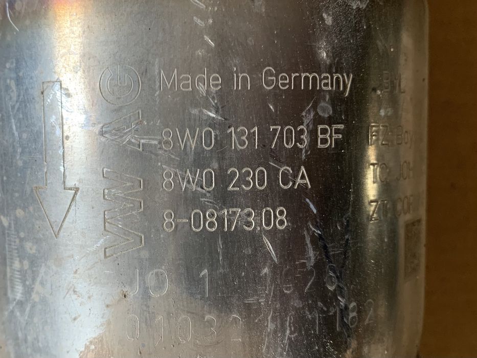 Catalizator / Filtru particule Audi A4 B9 / A5 8W / A6 / Q5