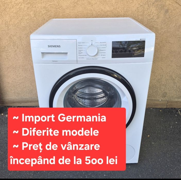 Masini de spalat automate import Germania