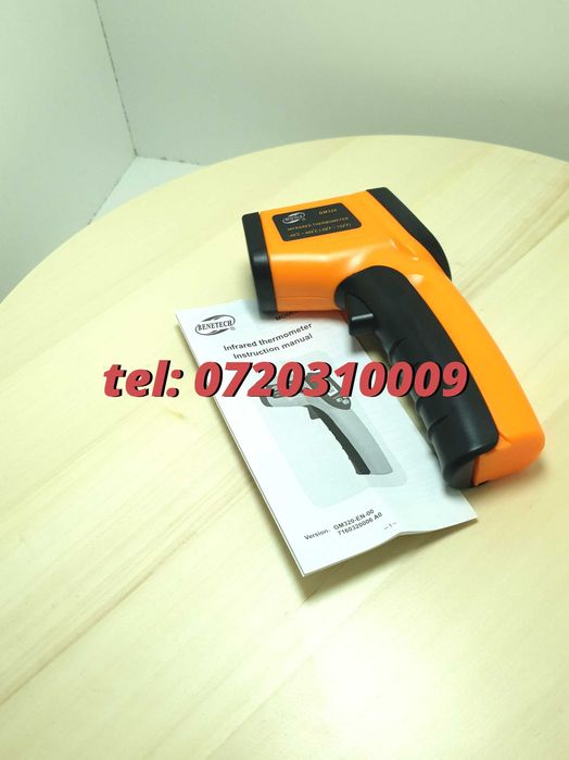 Termometru Industrial Profi -50 +380C Uni Galben / Negru