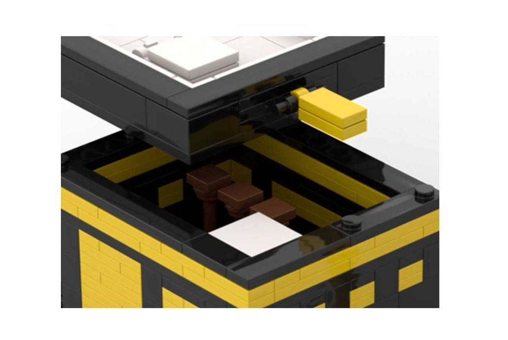 Lego Лего модель Каабы. 325 штук. возрость 4 лет Доставка бесплатно