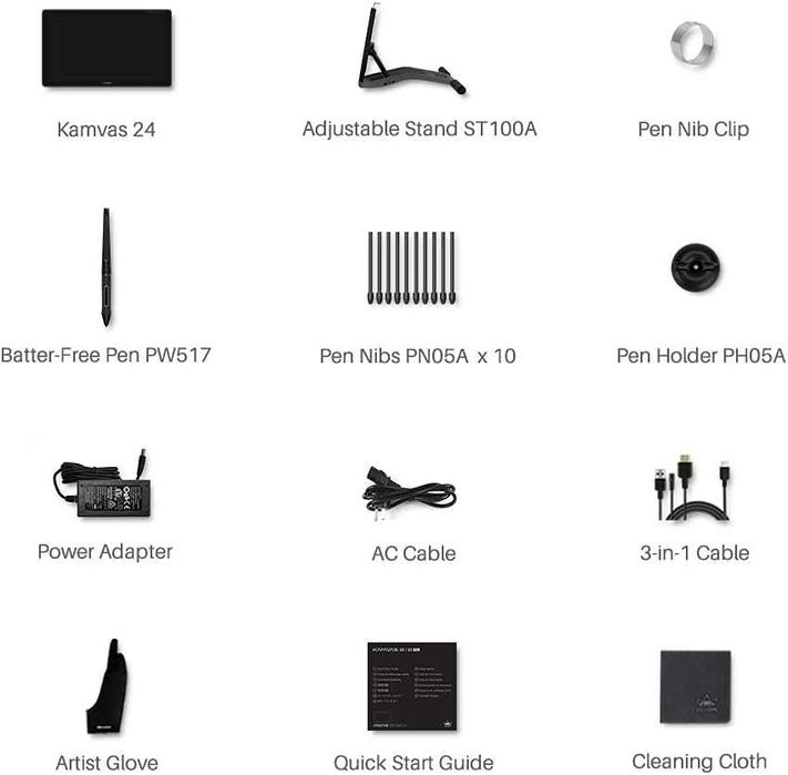 Распродажа! Графический планшет с экраном Huion Kamvas 24