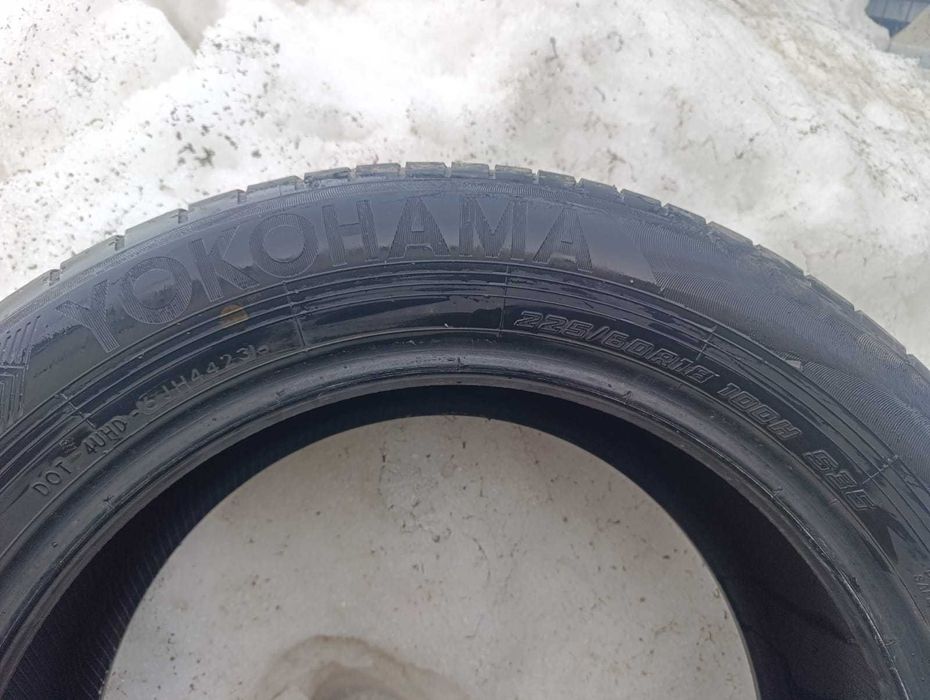 Продаются б/у шины размером 225/60 R18.