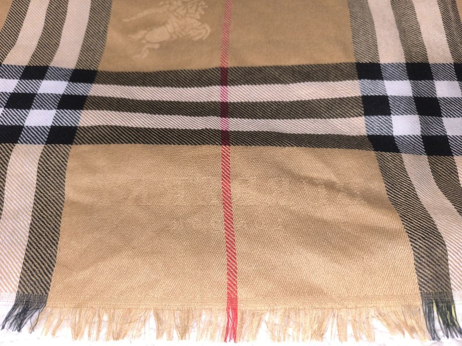 Оригинален шал Burberry кашмир