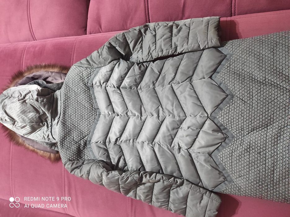 Женский зимний плащ