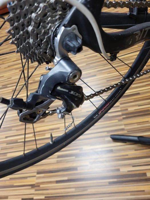 bicicleta ritter cursiera full carbon