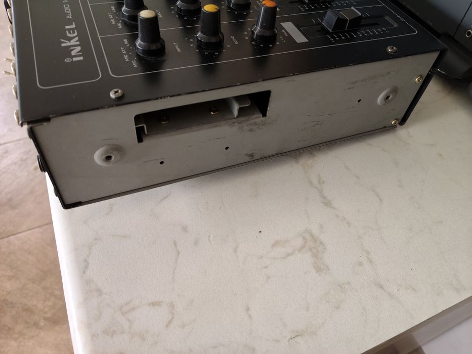 Inkel System 800 audio mixer, mixer, preamplificator vu metre