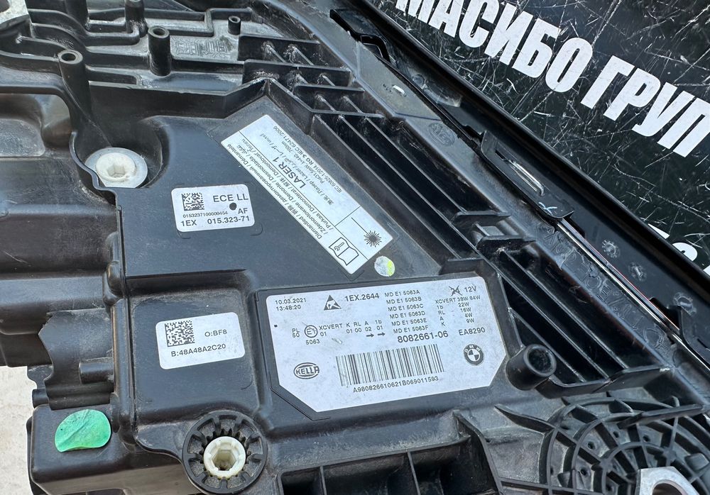 Фарове far BMW Laser фар Black за Бмв 5 Г30 Г31 фейс Bmw G30 G31 LCI