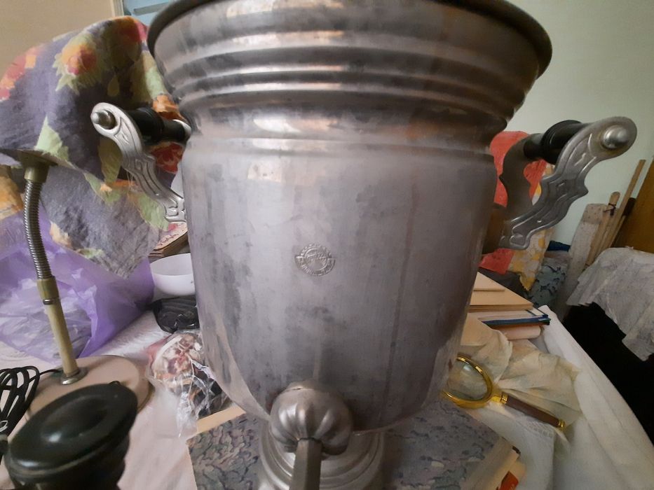 Самовар Тула антикварный на дровах