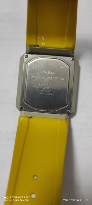 Casio Film watch