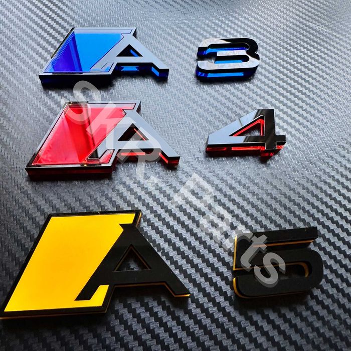 Emblema spate pentru Audi A3 / A4 / A5 / A6 / A7